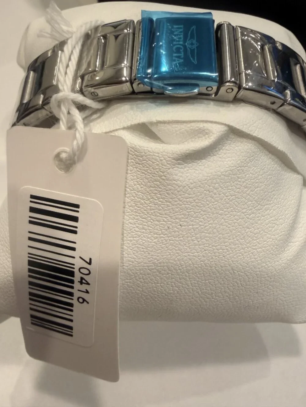 70416 - Invicta Celestial Lady 33mm Silver Tone Case Blue Metal Dial Silver Band